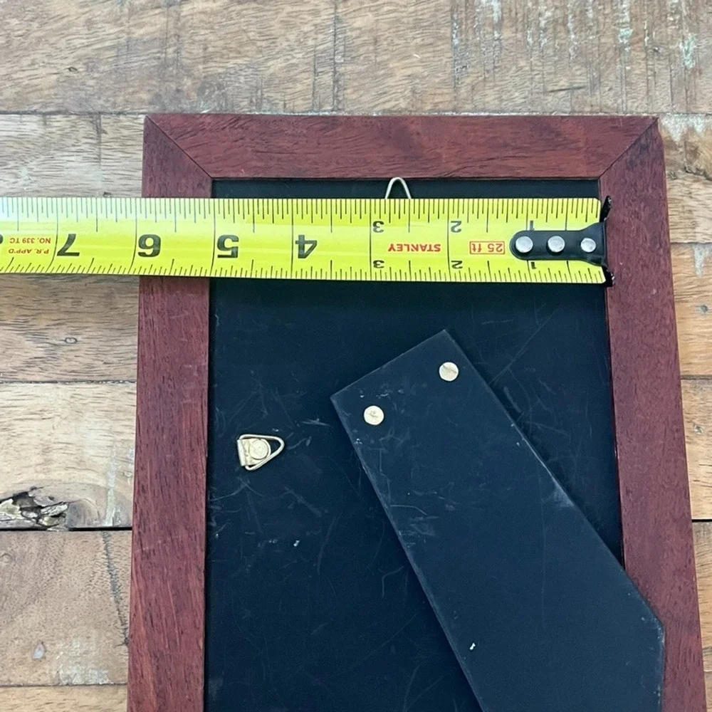 Vintage Wood Picture Frame 7 x 8.75